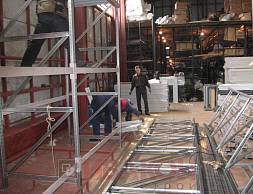 Компания "Равиал", г. Хабаровск, мезонин на зацепах